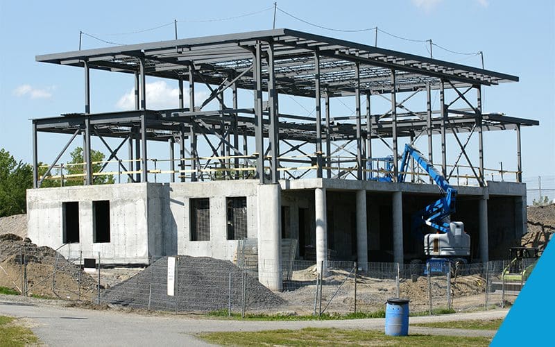 image of a building under construction